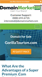 Mobile Screenshot of gorillatourism.com